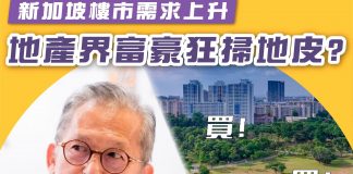 【新加坡樓市係點? 地產億萬富豪掃地皮?】 新加坡樓市