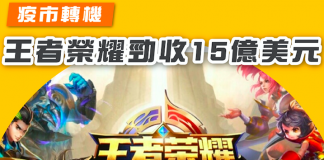 【疫市轉機:《王者榮耀》勁收15億美元】 王者榮耀