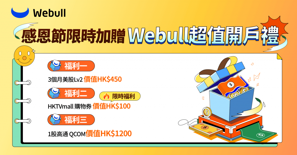 Webull開戶優惠限時