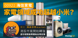 【921 海信家電】家電領域成功超越小米? 海信家電