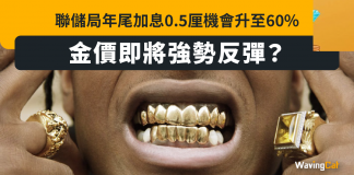 聯儲局年尾加息0.5厘機會升至60% 金價即將強勢反彈? 金價