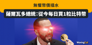 無懼幣價插水 薩爾瓦多總統:從今每日買1粒比特幣 比特幣