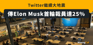 Twitter繼續大地震 傳Elon Musk首輪裁員達25% twitter