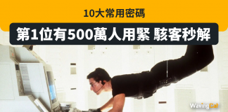 10大常用密碼 第1位有500萬人用緊 駭客秒解 常用密碼