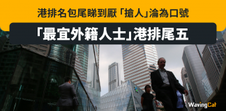搶人才淪齋up 最適宜外籍人士城市 港排尾5 搶人才
