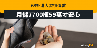 68%港人習慣儲蓄 月儲7700擁59萬才安心 儲蓄