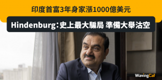 印度首富3年身家漲1000億美元 Hindenburg:史上最大騙局 準備大舉沽空 Hindenburg