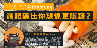 【ALT Altimmune】減肥藥比你想像更賺錢? 減肥藥