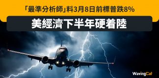 「最準分析師」料3月8日前標普跌8% 美經濟下半年硬着陸 硬着陸