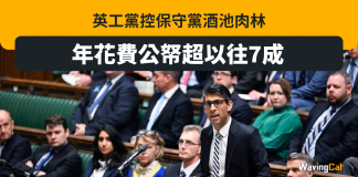 英保守黨酒池肉林 2021年公務豪花13.75億 保守黨