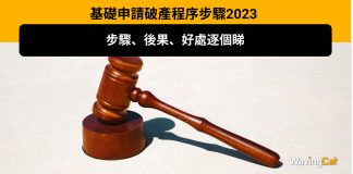 基礎申請破產程序步驟2023 申請破產