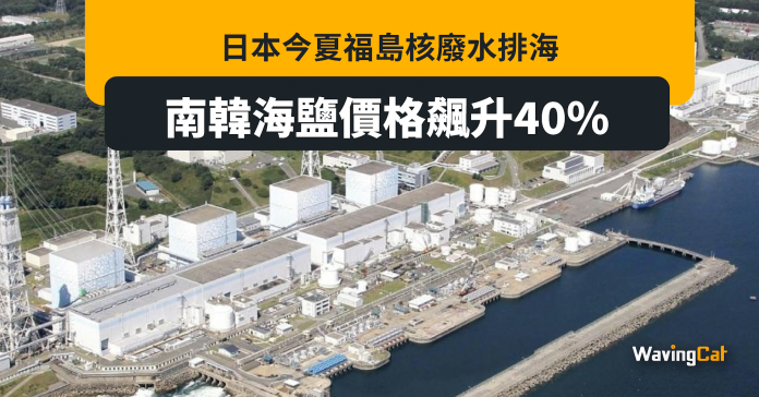 福島核廢水即將排放 南韓人搶海鹽 價格飆升40%