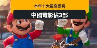 今年全球10大票房電影 中國佔3部 Mario唯一過10億美元 今年全球10大票房電影 中國佔3部 Mario唯一過10億美元