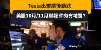 Tesla出業績後勁跌 美股10月/11月財報 仲有冇地雷? Tesla出業績後勁跌 美股10月/11月財報 仲有冇地雷?