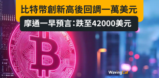 比特幣創新高後回調一萬美元 摩通一早預言:跌至42000美元 比特幣創新高後回調一萬美元 摩通一早預言:跌至42000美元