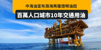中海油宣布再發現渤海億級油田 可供百萬人口城市10年交通用油 中海油宣布再發現渤海億級油田 可供百萬人口城市10年交通用油