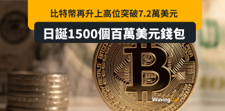 比特幣價再創新高 每日誕生1500個「百萬美元錢包」 比特幣價再創新高 每日誕生1500個「百萬美元錢包」