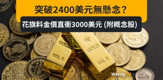 突破2400美元無懸念? 花旗料金價直衝3000美元 (附概念股) 突破2400美元無懸念? 花旗料金價直衝3000美元 (附概念股)