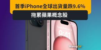 首季iPhone全球出貨量跌9.6% 拖累蘋果概念股 首季iPhone全球出貨量跌9.6% 拖累蘋果概念股