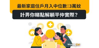 最新家庭住戶月入中位數:3萬蚊 計畀你睇點解躺平仲實際? 最新家庭住戶月入中位數:3萬蚊 計畀你睇點解躺平仲實際?