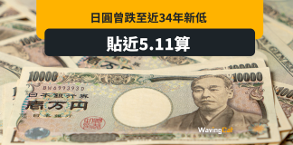 日圓曾跌至近34年新低 5算就快到? 日圓曾跌至近34年新低 5算就快到?