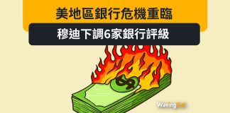 美地區銀行危機重臨 穆迪下調6家銀行評級 美地區銀行危機重臨 穆迪下調6家銀行評級