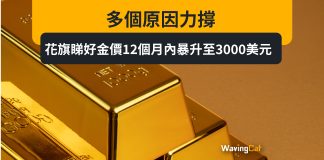 多個原因力撐 花旗睇好金價12個月內暴升至3000美元 多個原因力撐 花旗睇好金價12個月內暴升至3000美元