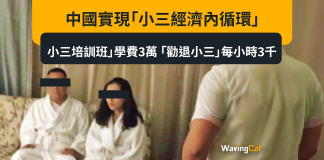中國實現「小三經濟內循環」 「小三培訓班」學費3萬 「勸退小三」每小時3千 中國實現「小三經濟內循環」 「小三培訓班」學費3萬 「勸退小三」每小時3千
