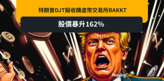 特朗普DJT擬收購虛幣交易所BAKKT 股價暴升162% 特朗普DJT擬收購虛幣交易所BAKKT 股價暴升162%