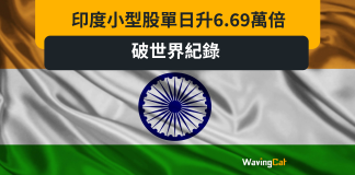 印度小型股單日升6.69萬倍 破世界紀錄 印度小型股單日升6.69萬倍 破世界紀錄