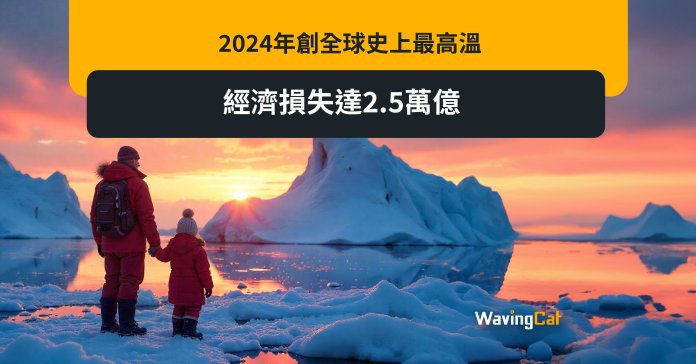 2024年創全球史上最高溫 經濟損失達2.5萬億