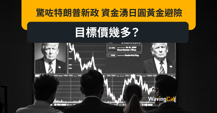 驚咗特朗普新政 資金湧日圓黃金避險 目標價幾多？